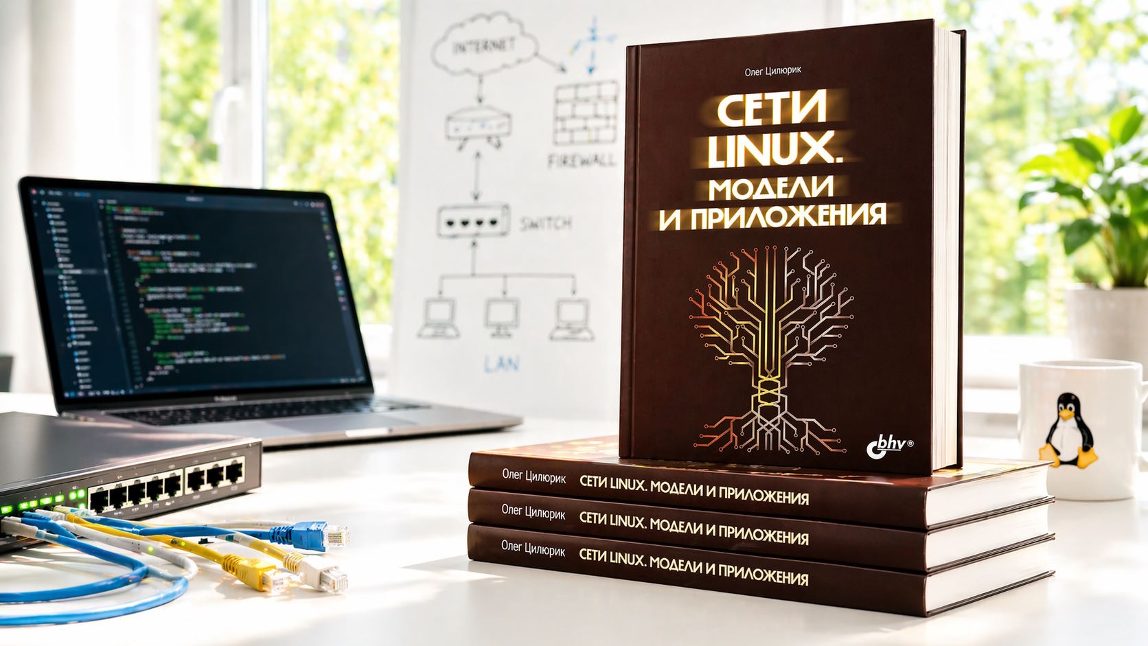 Рецензия на книгу «Сети Linux. Модели и приложения» — от TCP/IP до ядра и сетей будущего