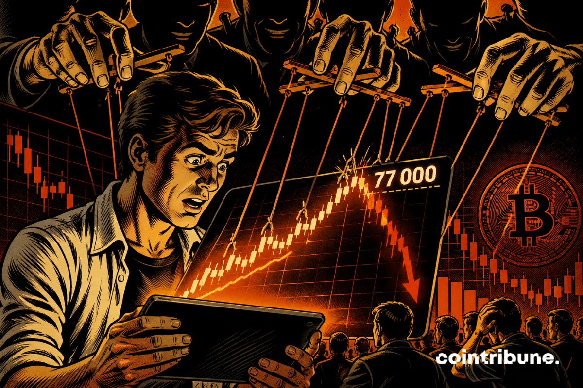 Bitcoin : Les prises de bénéfices à 77 K$ plombent le rallye