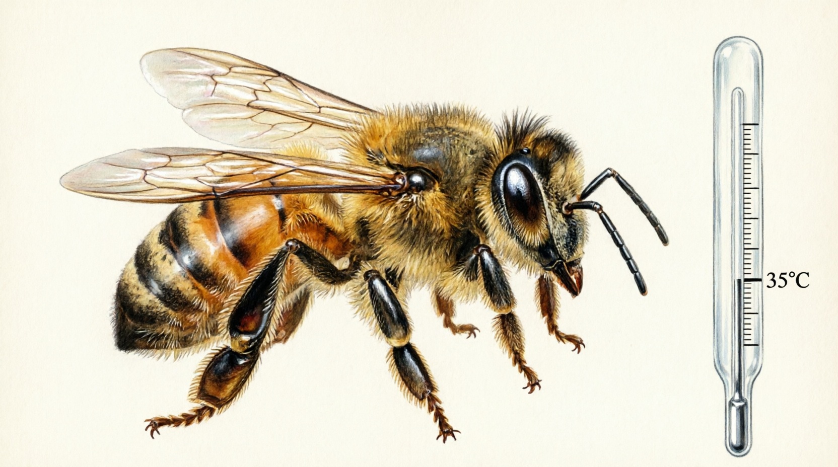 Модель термогенеза пчелы