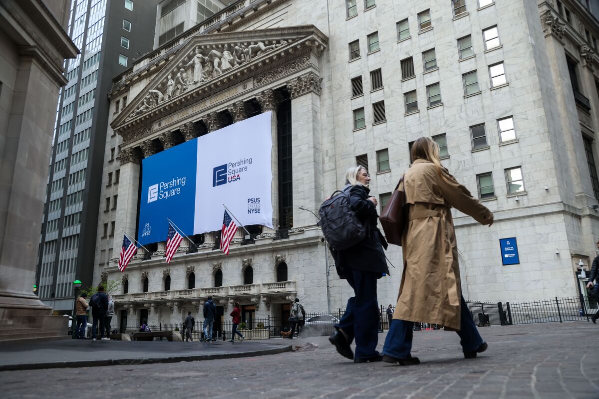 Ackman’s $5 Billion Pershing IPO Squeaks Across the Finish Line