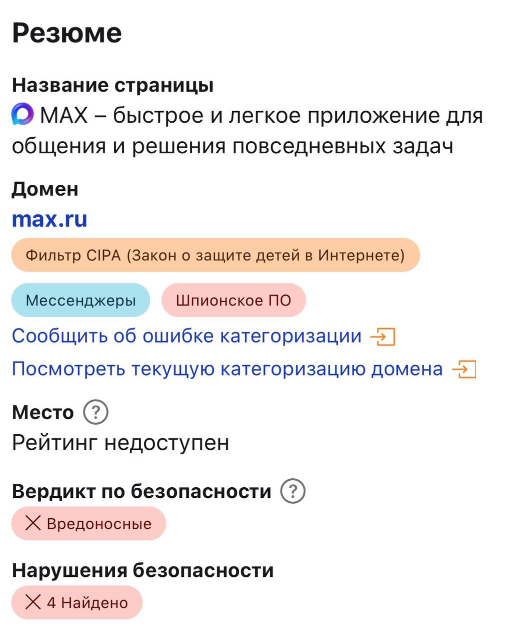 MAX и метка Spyware в Cloudflare: что это значит и к чему может привести