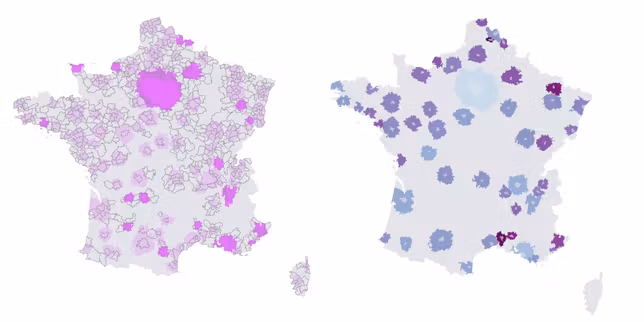 Transports publics : leur organisation ne correspond pas à nos mobilités quotidiennes, selon une analyse inédite de données téléphoniques