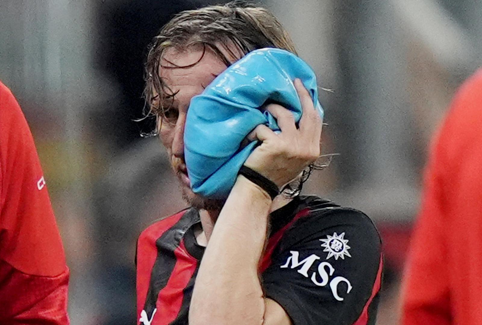 모드리치, 광대뼈 골절… 월드컵서 ‘마스크 투혼’ 펼칠듯