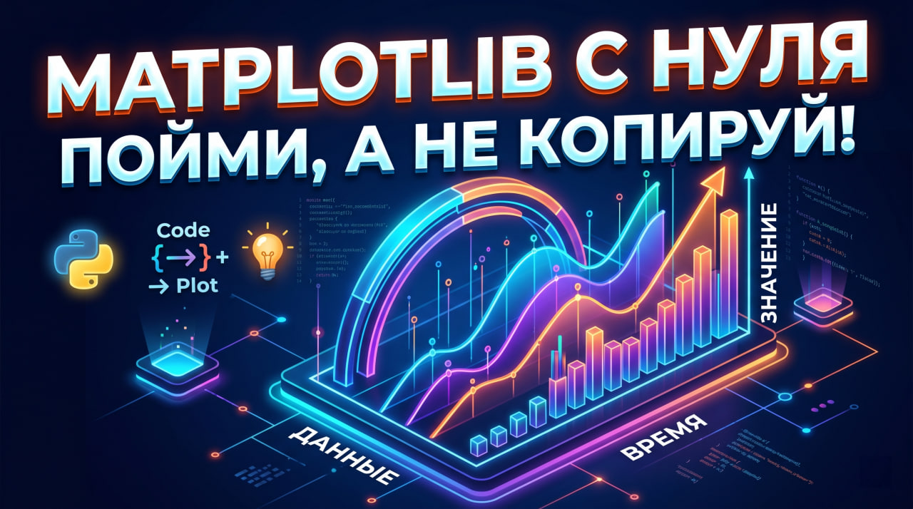 Matplotlib для самых маленьких: от пустого окна до красивого графика