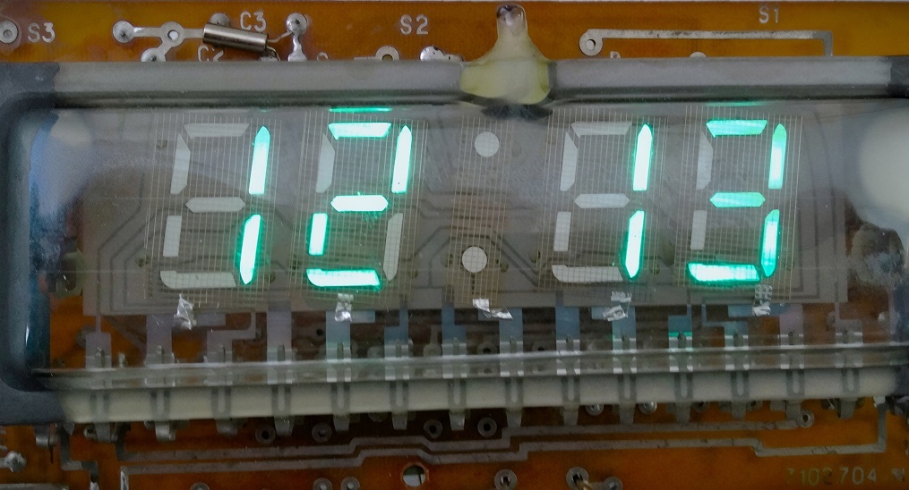 Часы из набора