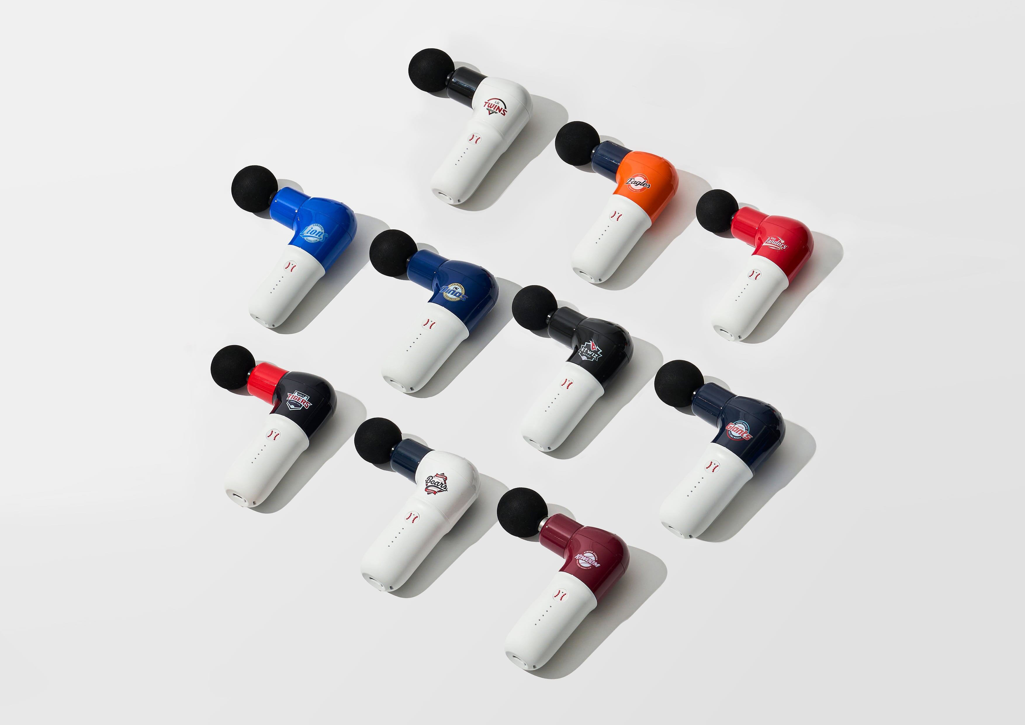 바디프랜드, KBO 협업 ‘미니건·종아리 마사지기’ 출시