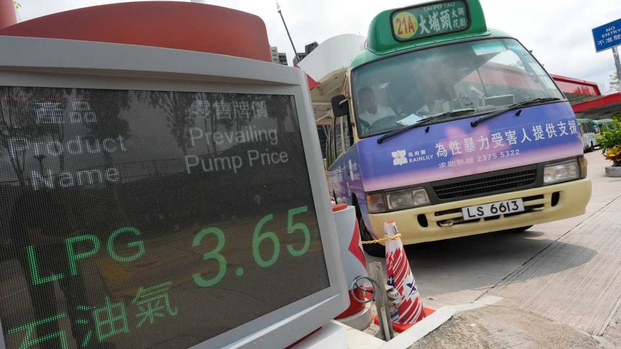 Hong Kong taxis, minibuses to get 2-month LPG subsidy amid soaring fuel prices