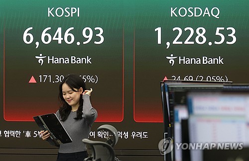 Seoul stocks close at a new record high amid AI-led tech rally