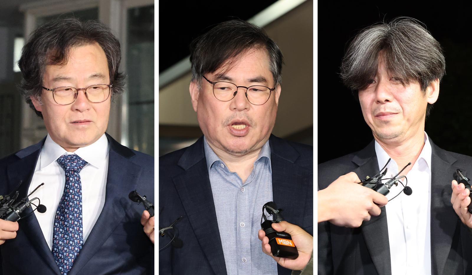 ‘대장동 비리’ 3인방 구속기한 만료 석방[청계천 옆 사진관]