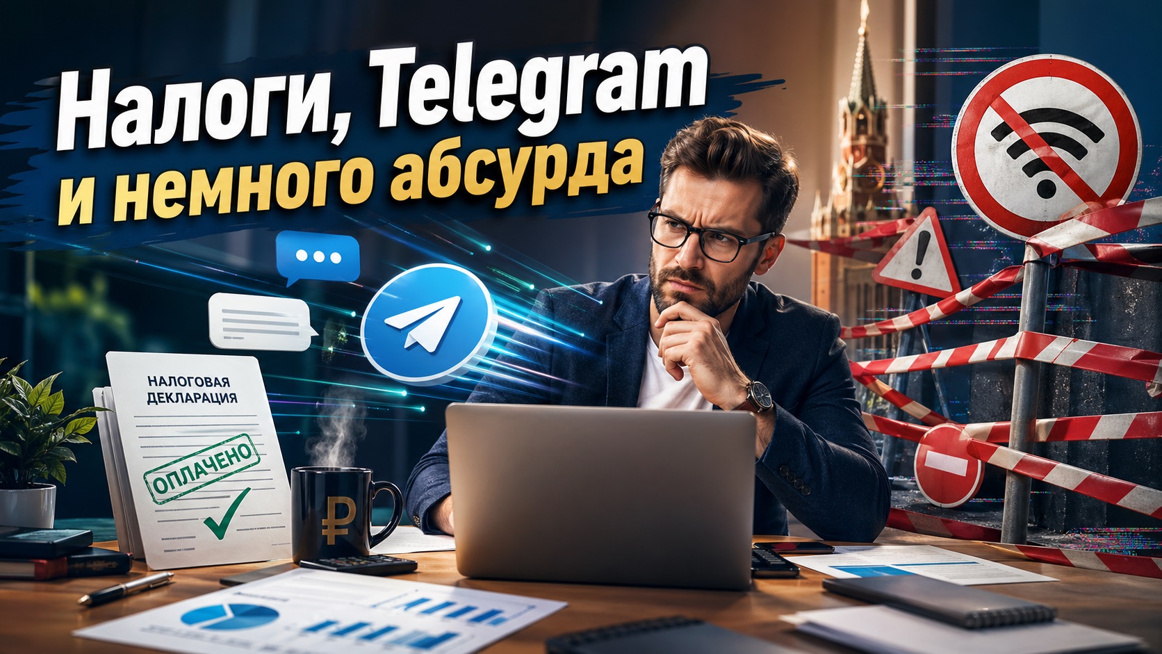 Налоги, Telegram и абсурд происходящего