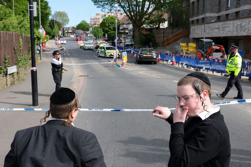 Two Jewish men stabbed in London, police treat attack as terrorism