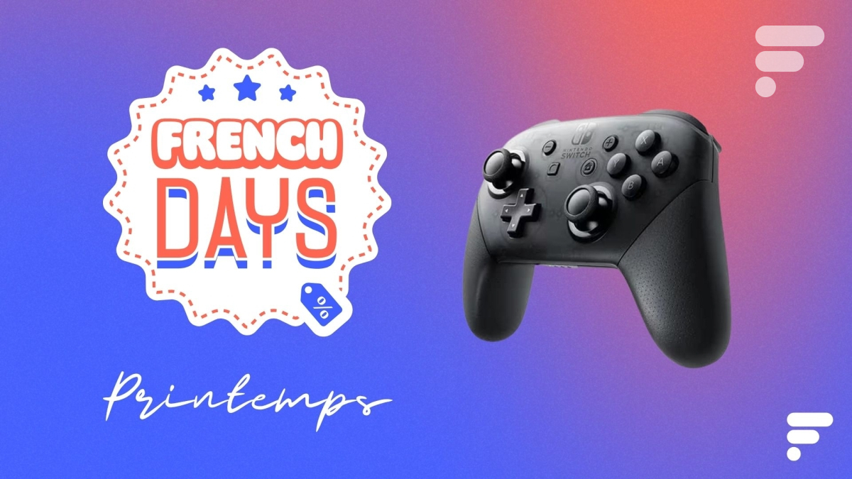 Compatible Nintendo Switch 2, la manette Switch Pro première du nom est à moitié prix pour les French Days