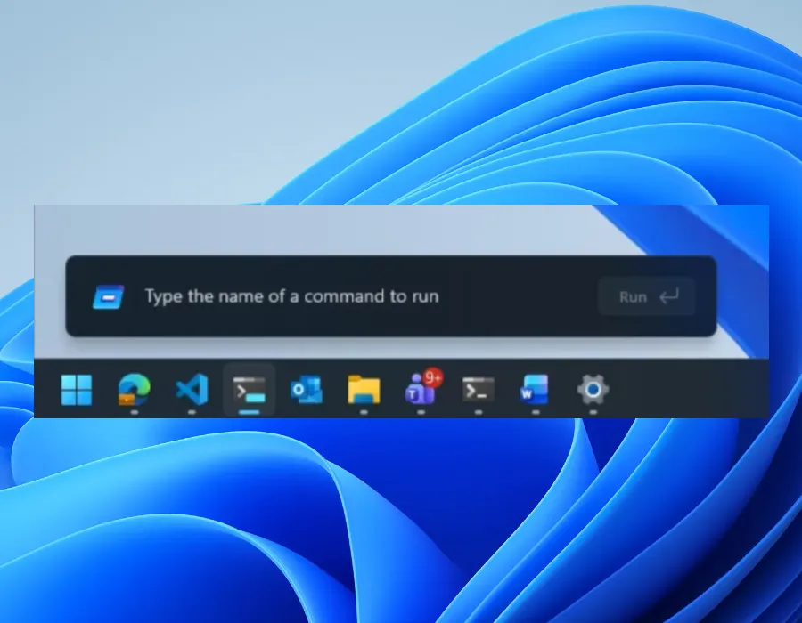 Microsoft tests redesigned Windows 11 Run menu with dark mode and more