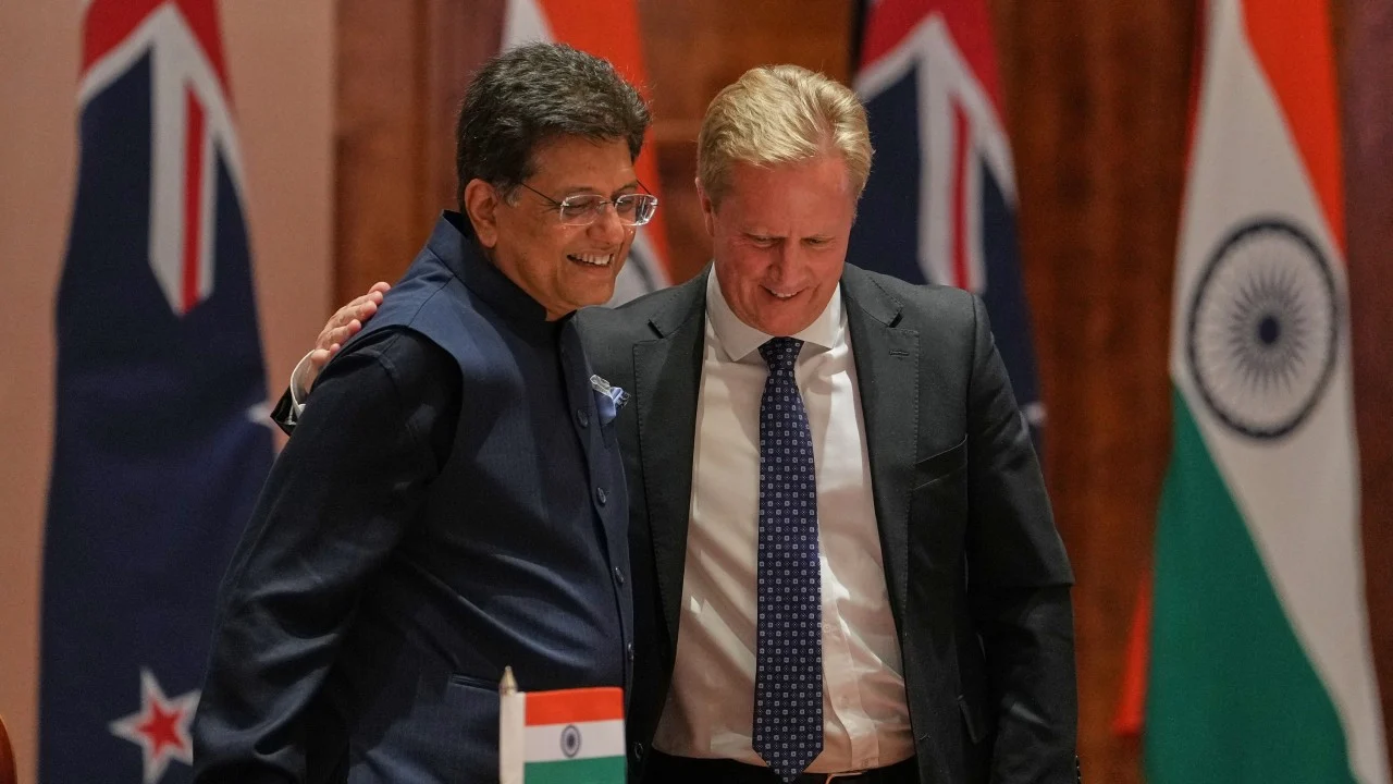 India, New Zealand sign ‘once-in-a-generation’ free-trade deal