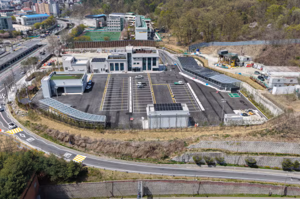 침수피해 막는 비밀 병기,,,공영차고지 밑에 3만5000톤급 빗물 저장고