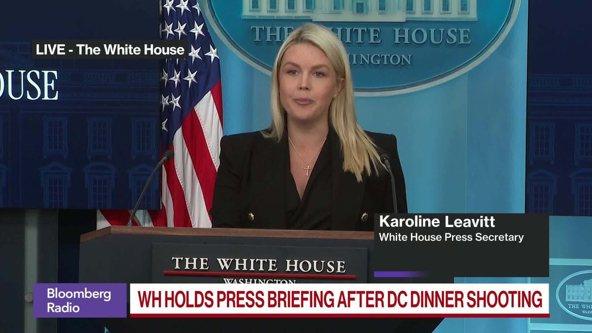 White House to Assess Safety Measures After Dinner Shooting Says Leavitt (Opening Remarks)