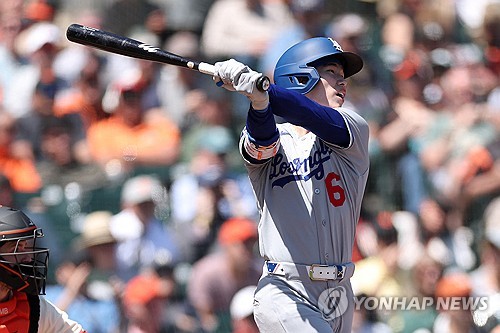 Dodgers' Kim Hye-seong enjoys multihit game; Giants' Lee Jung-hoo held hitless