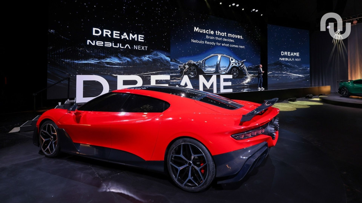 Un fabricant chinois d’aspirateurs présente une voiture électrique à réaction