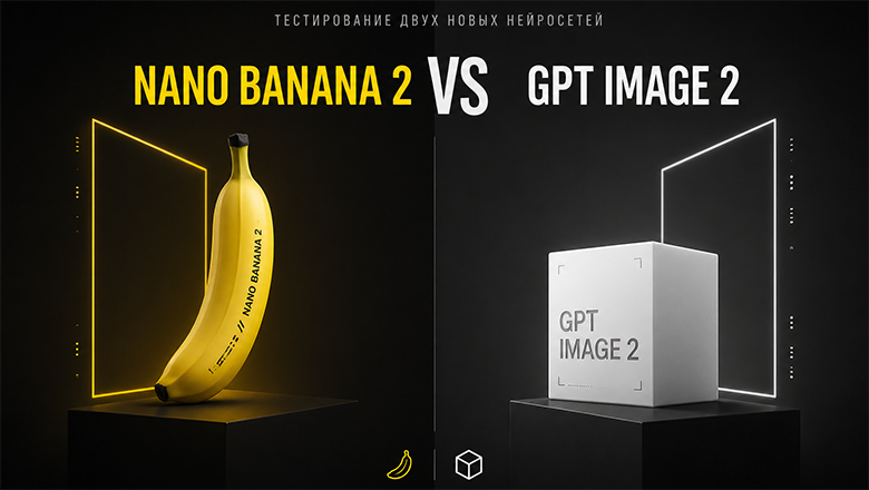 Nano Banana 2 vs GPT Image 2: Сравнение нейросетей для генерации изображений с промптами и тестами