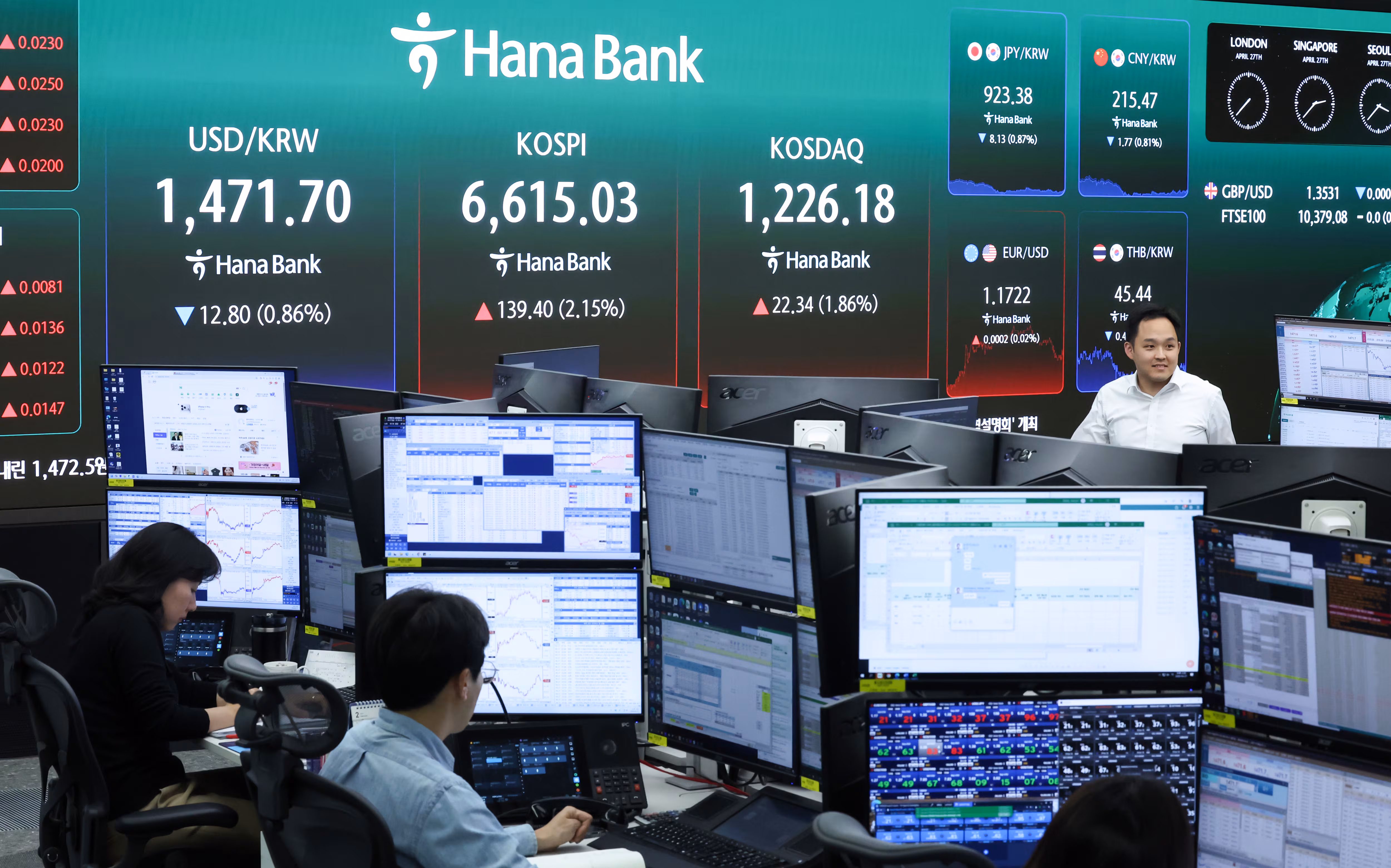 파죽지세 코스피, 6646.80에 개장