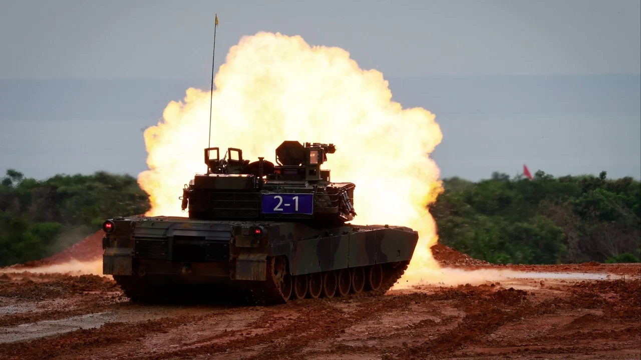 Taiwan completes US tank deal as final Abrams shipment reaches port