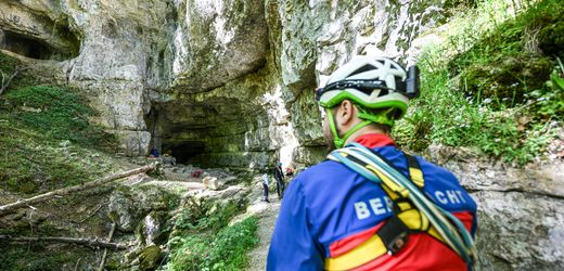 Schwäbische Alb: 61-Jähriger stirbt trotz Großeinsatz in wilder Höhle