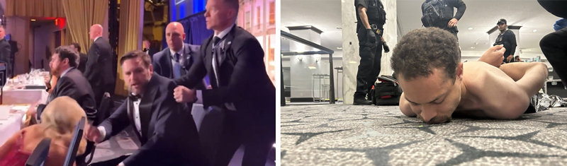 산탄총 들고 돌진-총격에… 트럼프-밴스 등 테이블 밑 긴급 피신