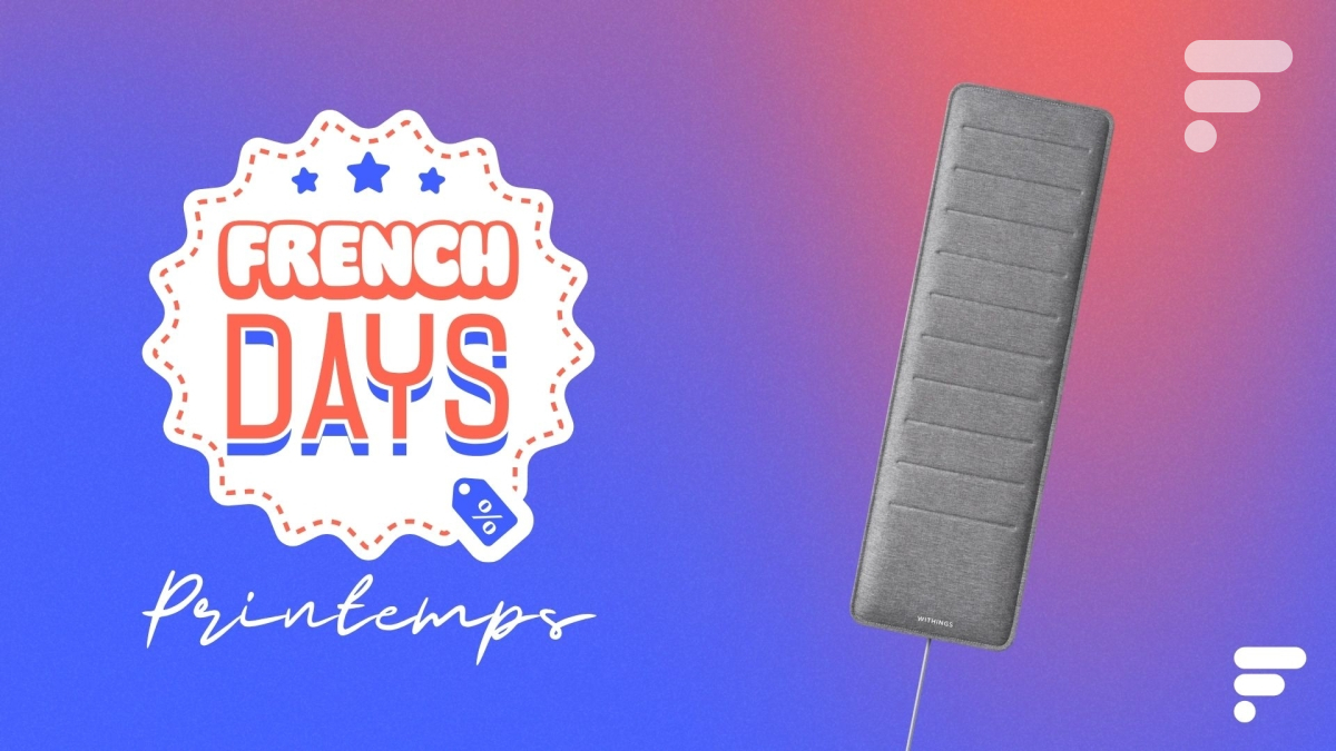 Pour les French Days 2026, l’analyseur de sommeil Withings se retrouve en promo à -20% pour surveiller vos nuits
