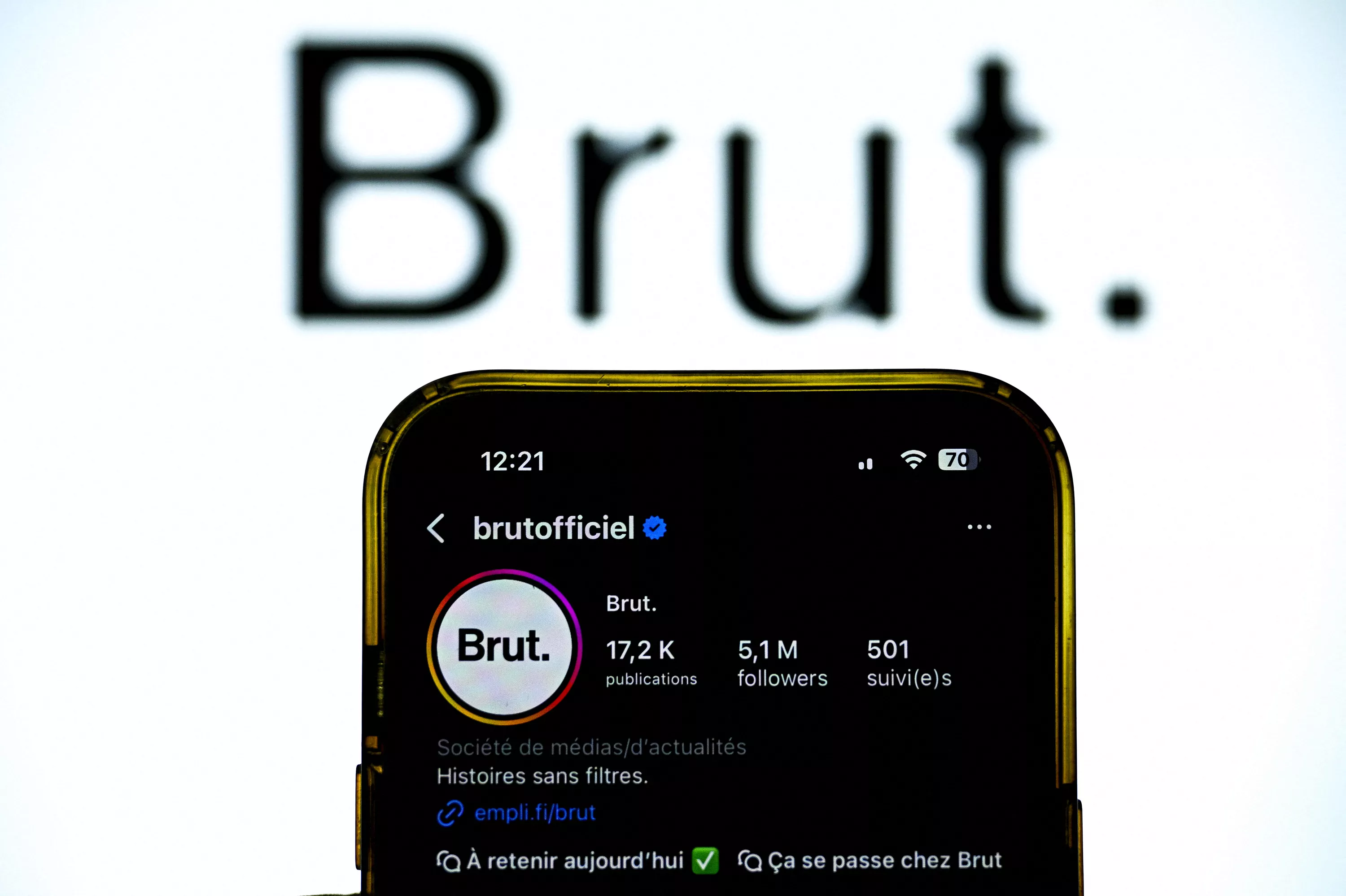 Le média vidéo Brut lance sa chaîne télé