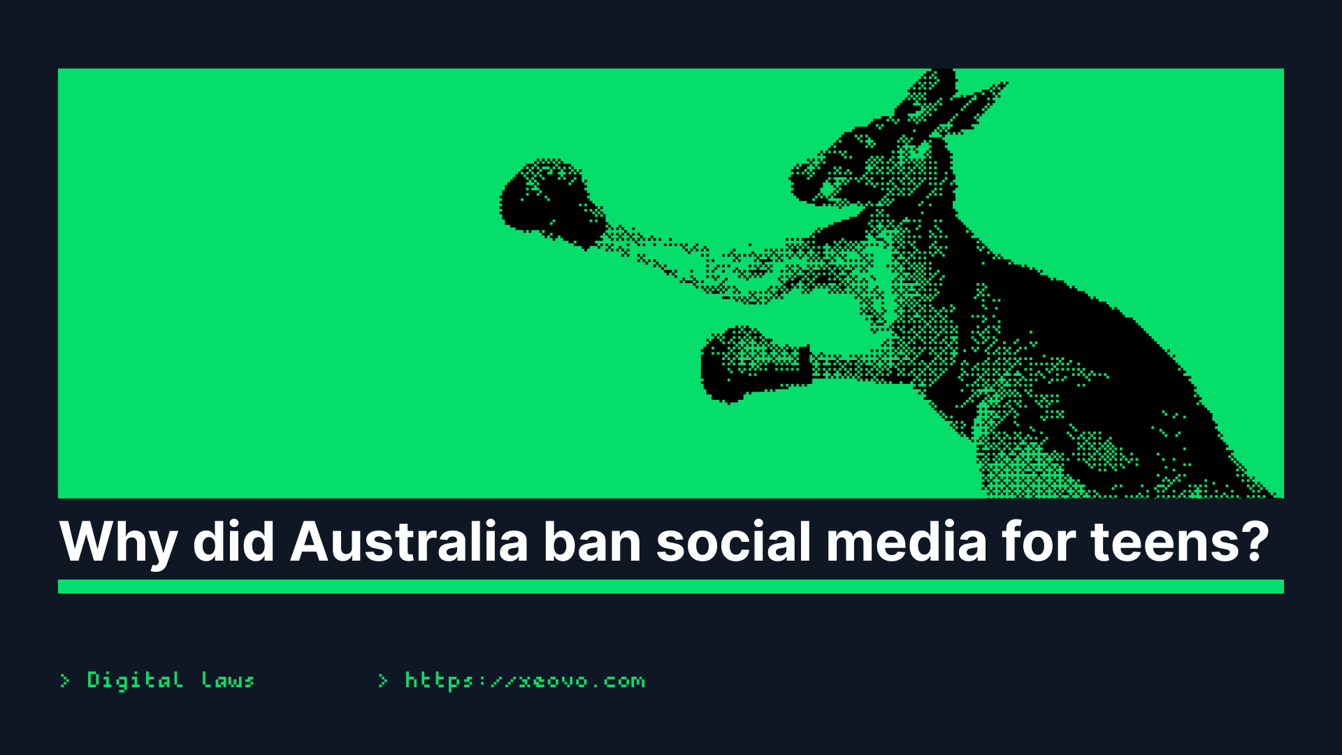 Why did Australia ban social media for teens?