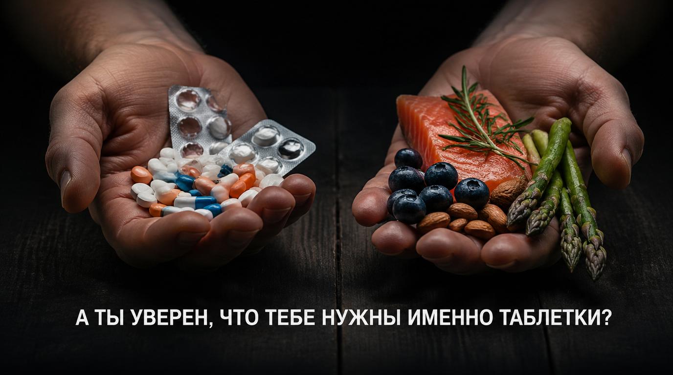 Болезни, которые в поликлиниках лечат фармакологией, можно вылечить питанием