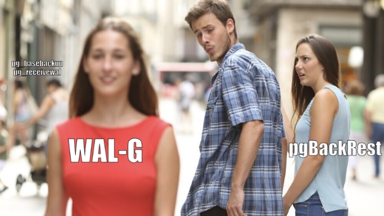 Резервирование PostgreSQL с помощью WAL-G