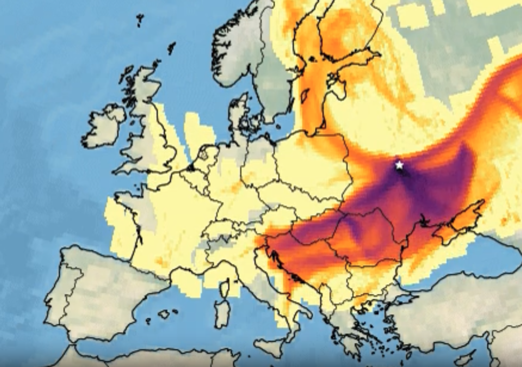 Llevamos 40 años pensando que España se libró de Chernóbil por estar lejos. AEMET ha descubierto que fue pura suerte