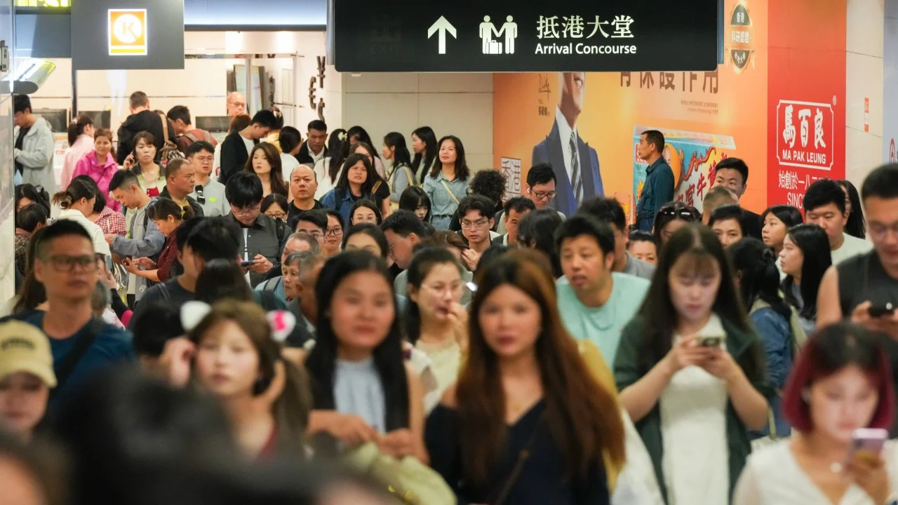 Labour Day: Hong Kong records 242,000 trips by mainland Chinese visitors so far
