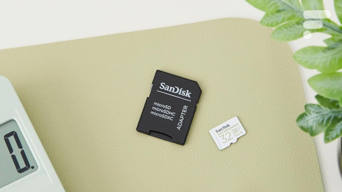 Résistante et taillée pour l’enregistrement en continu, cette microSD 32 Go perd la moitié de son prix
