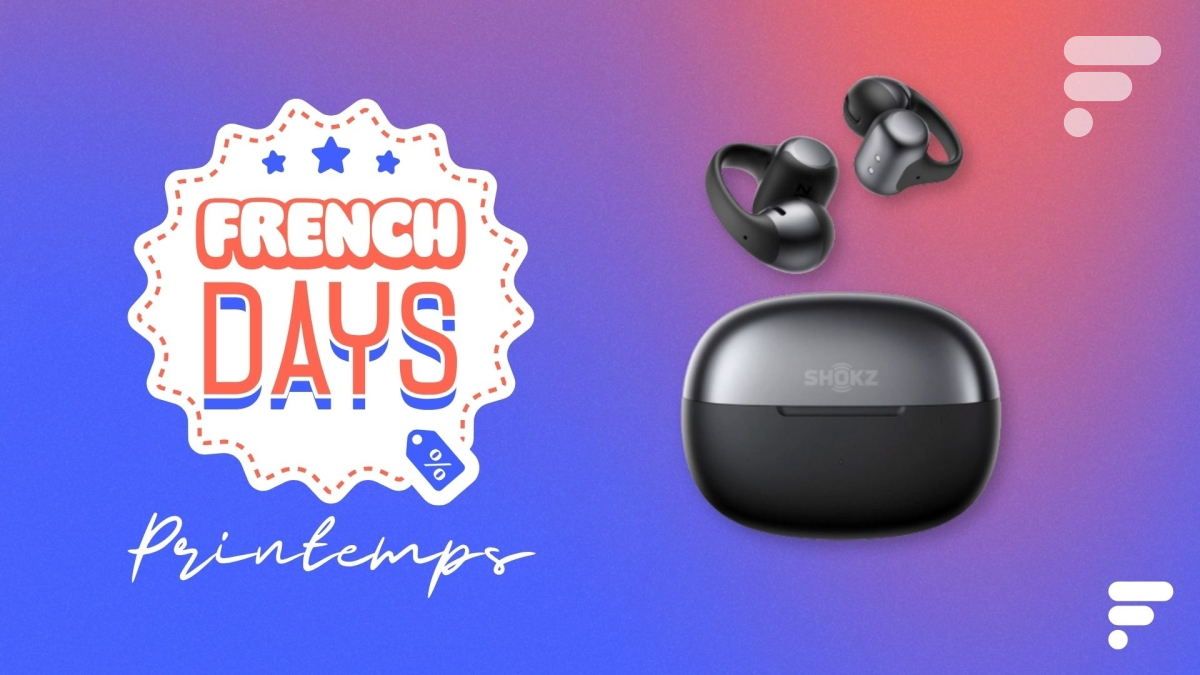 Ces écouteurs ouverts Shokz confortables et pensés pour le sport affichent -30€ pendant les French Days