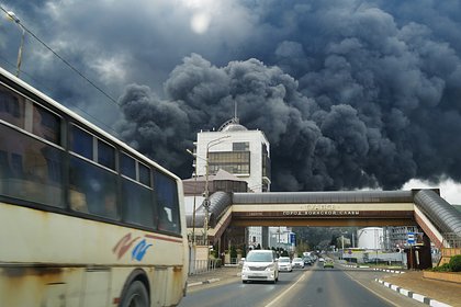 Воздух в Туапсе перестал быть безопасным
