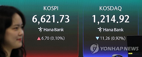 (LEAD) Seoul stocks open at record high ahead of U.S. big tech earnings