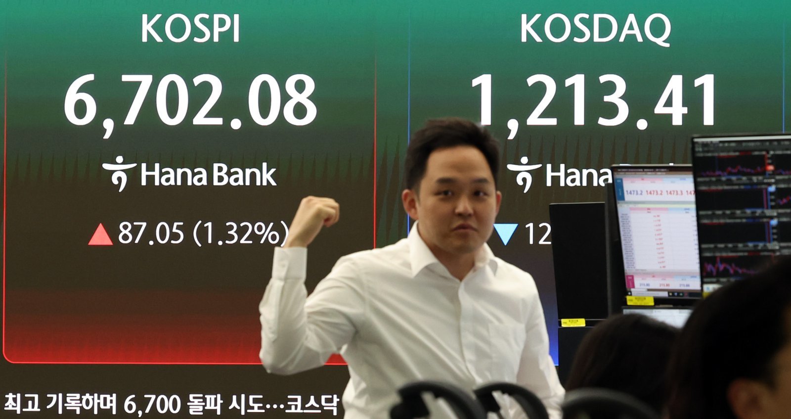 韓증시 4조달러 돌파…영국 제치고 세계 8위