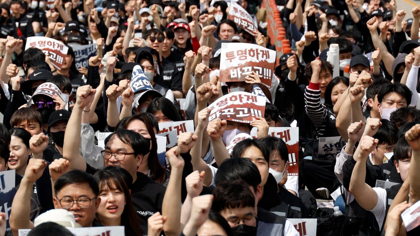 Funcionários da Samsung ameaçam greve por participação nos lucros da IA