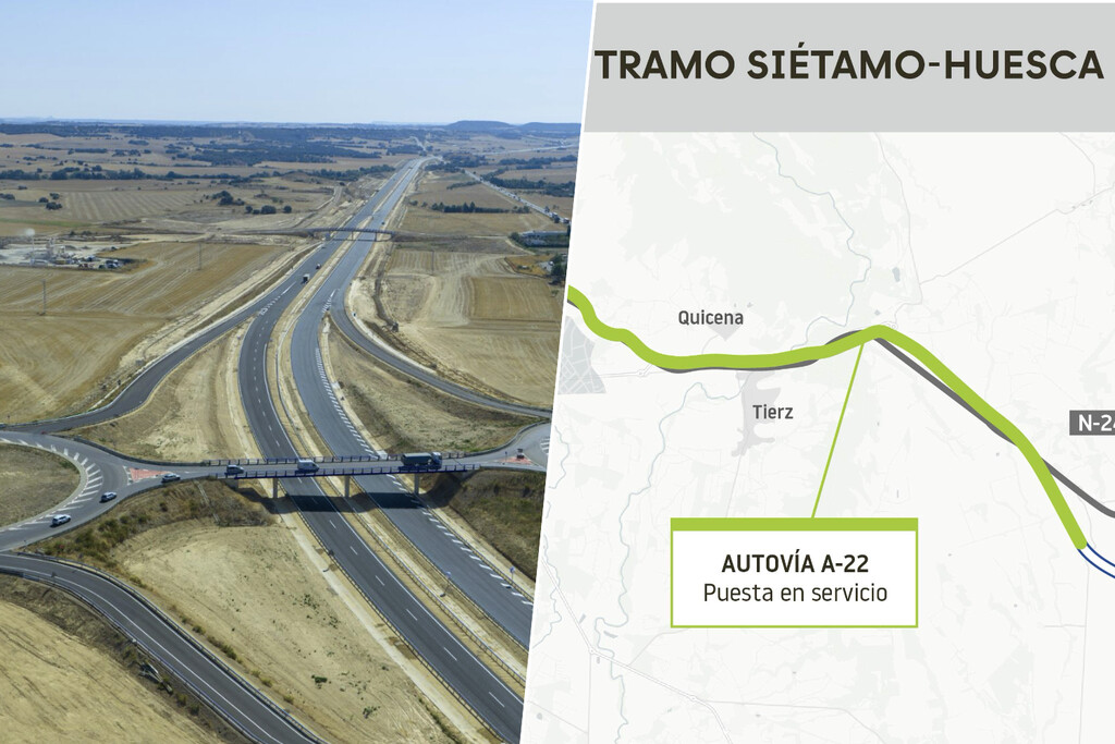 Tras más de 20 años de esperas y promesas incumplidas, Huesca y Lleida tienen al fin su conexión por autovía: la A-22
