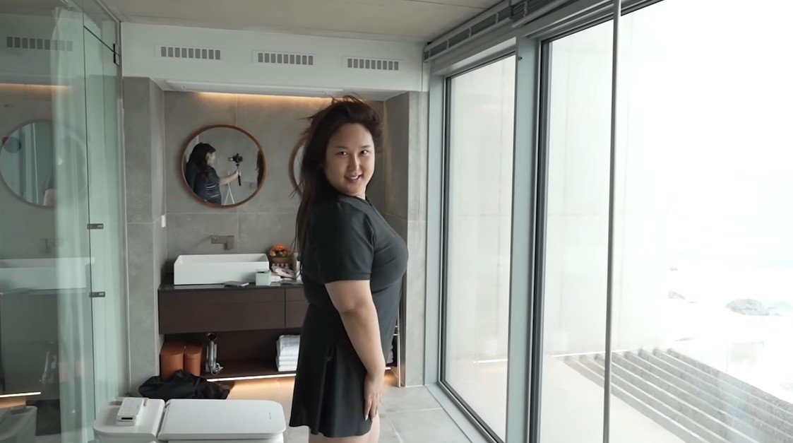 슬림해진 풍자, 블랙 원피스 수영복 ‘착샷’…“건강까지 찾았다”