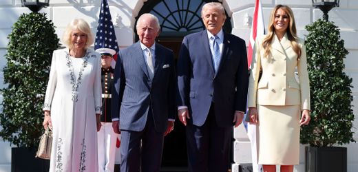 USA: So empfängt Donald Trump König Charles III. im Weißen Haus