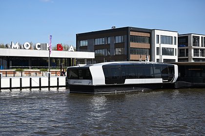 В Москве вновь запустили речной транспорт