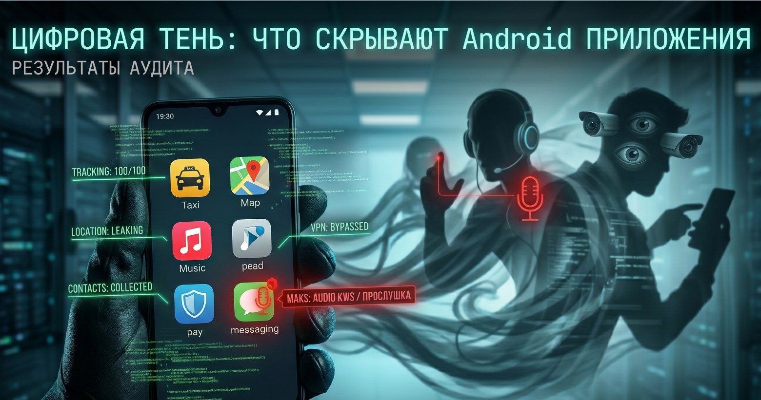 Цифровая тень: что скрывают под капотом популярные Android-приложения (результаты аудита)