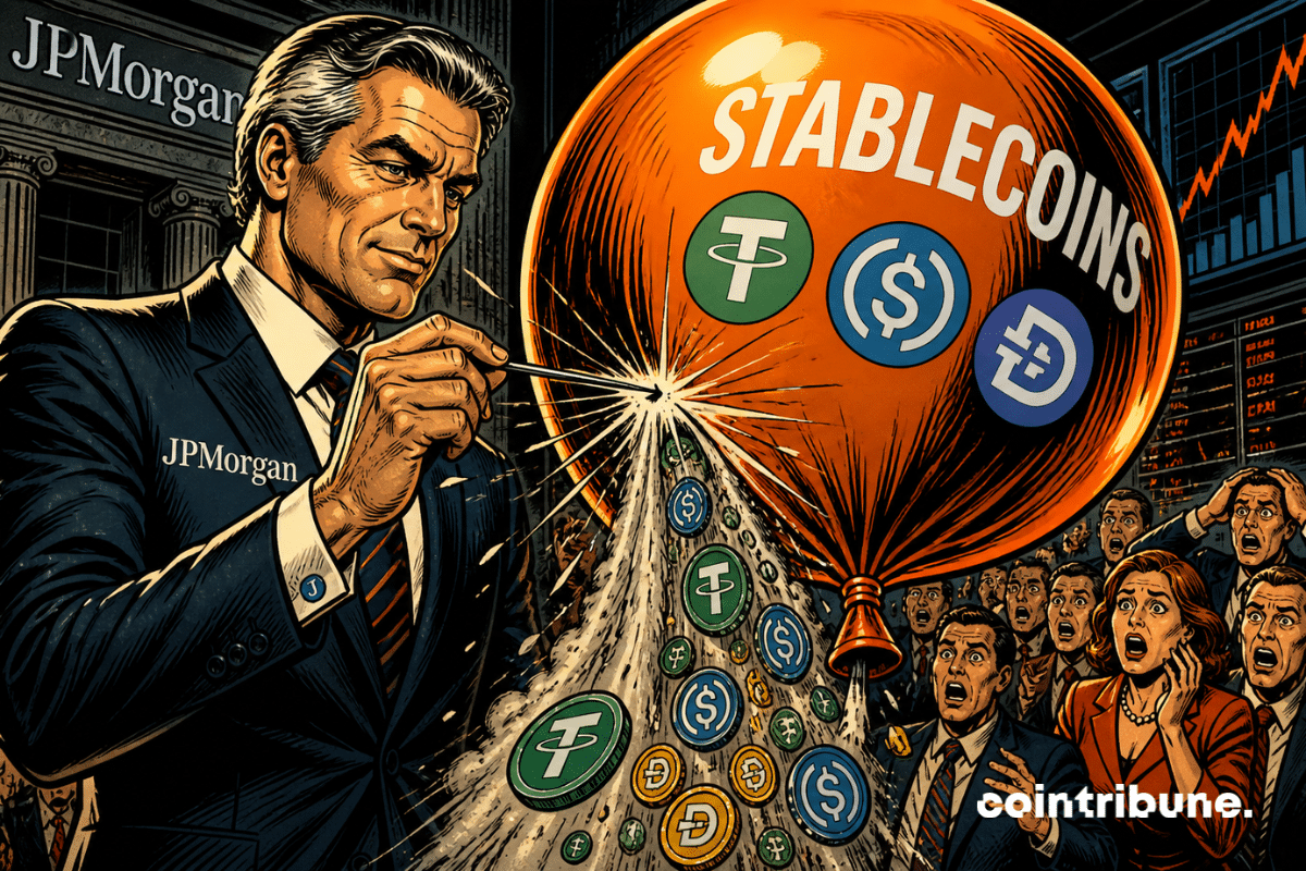 Paiements en stablecoins : JPMorgan démonte le mythe de la croissance illimitée