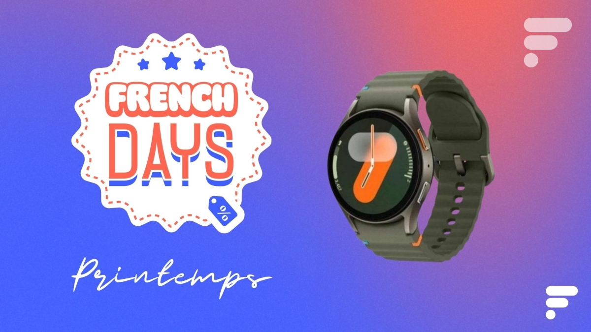 La Samsung Galaxy Watch 7 n’a jamais aussi été peu chère que pendant ces French Days