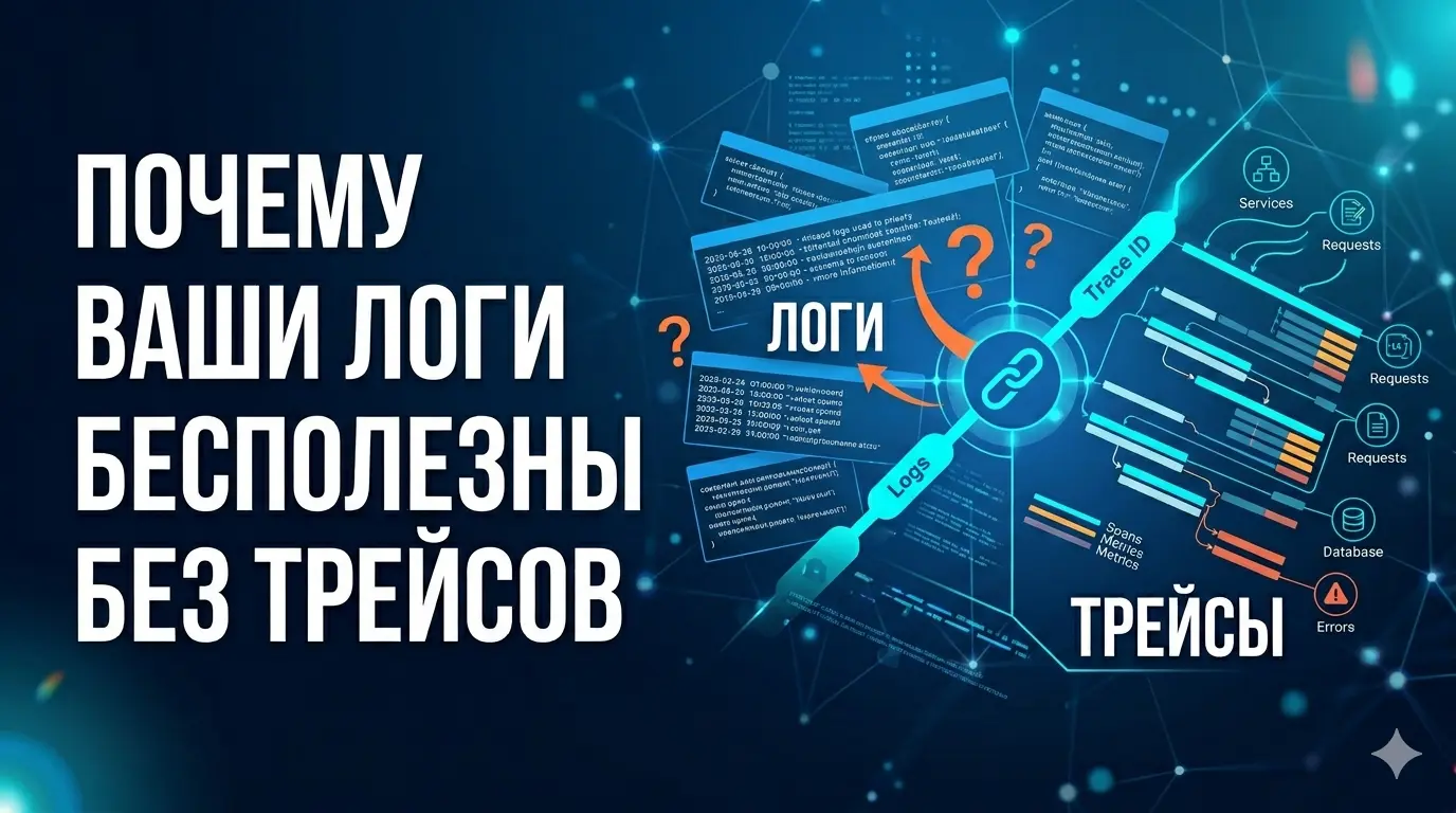 Почему ваши логи бесполезны без трейсов