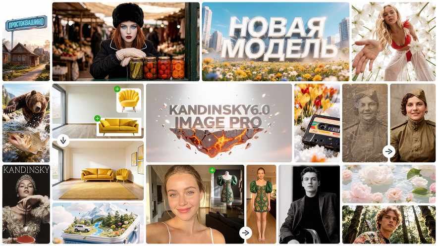 Kandinsky 6.0 Image Pro — новый уровень редактирования изображений