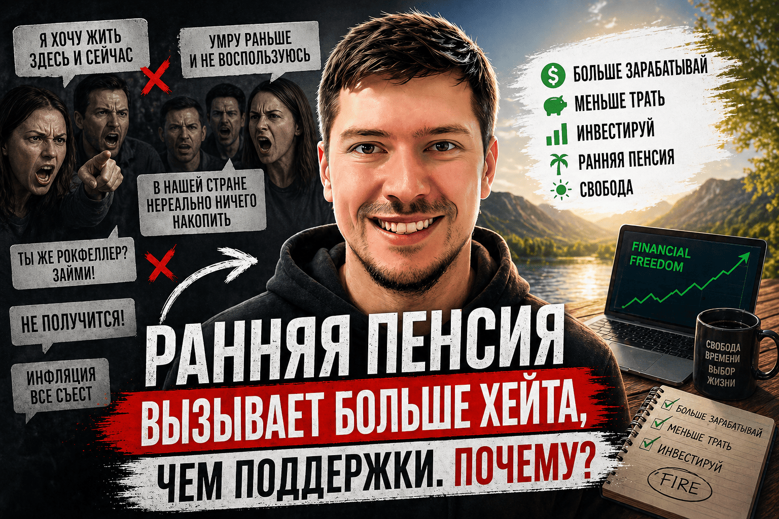 Ранняя пенсия вызывает больше хейта, чем поддержки. Почему?